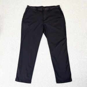 Public Rec Men’s Pants 38x30 Black Performance Business Casual Inseam 28.5 READ